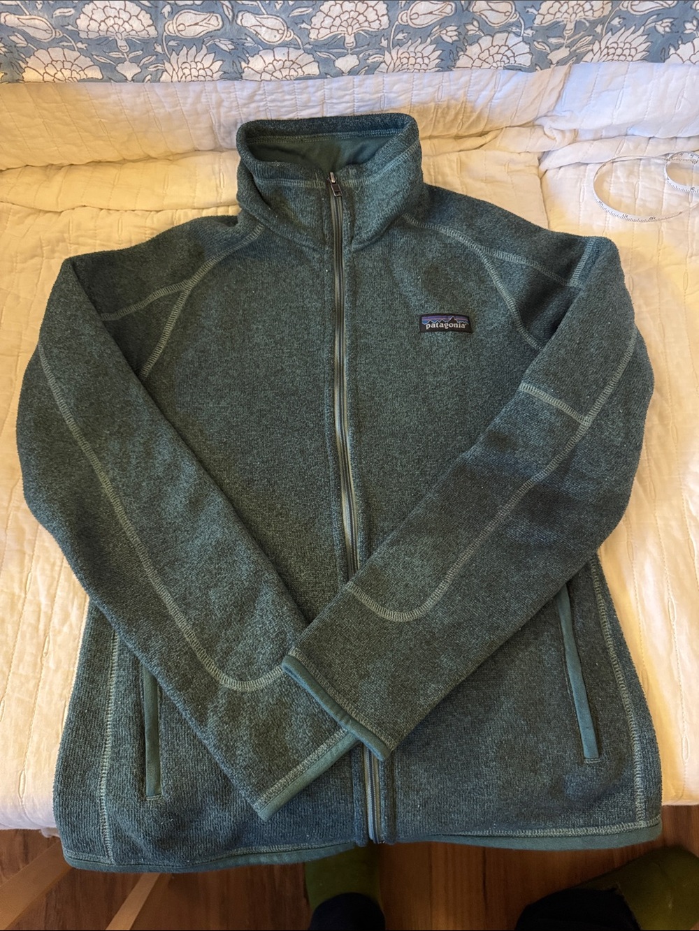 Patagonia Women's Better Sweater Teal Full-Zip Fleece Jacket